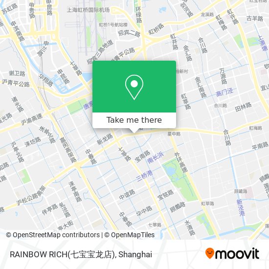 RAINBOW RICH(七宝宝龙店) map