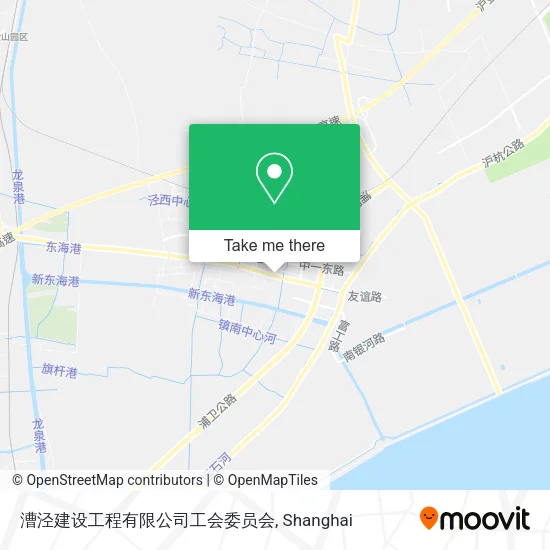 漕泾建设工程有限公司工会委员会 map