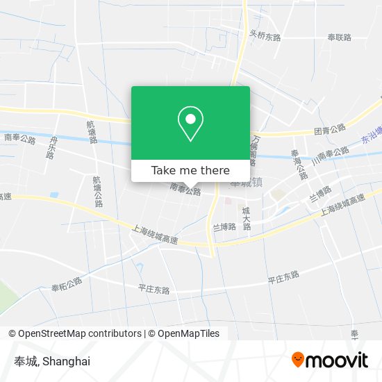奉城 map