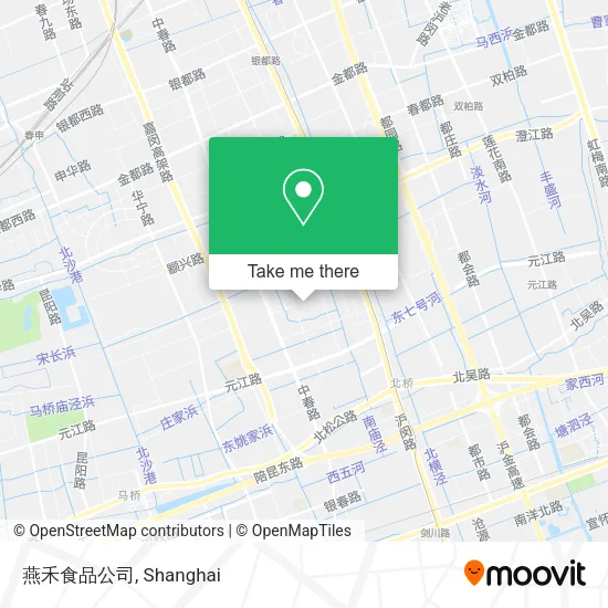 燕禾食品公司 map