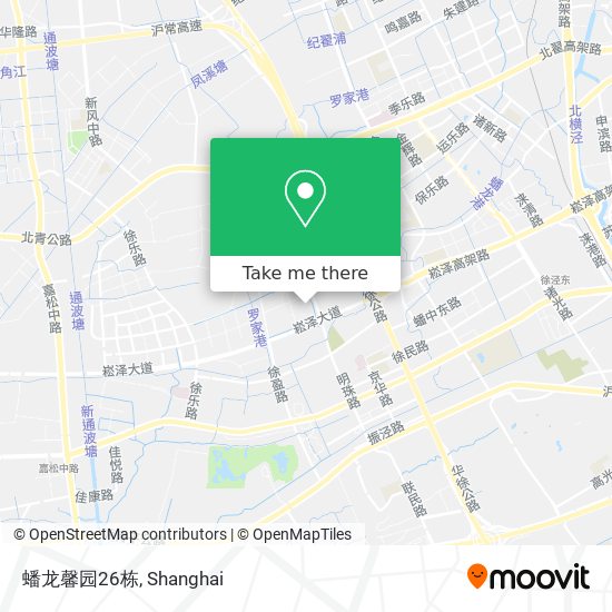 蟠龙馨园26栋 map