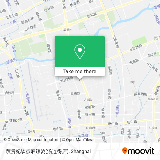 蔬贵妃钦点麻辣烫(汤连得店) map