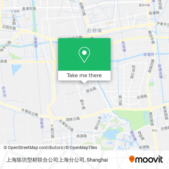 上海陈坊型材联合公司上海分公司 map