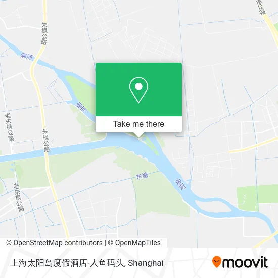 上海太阳岛度假酒店-人鱼码头 map