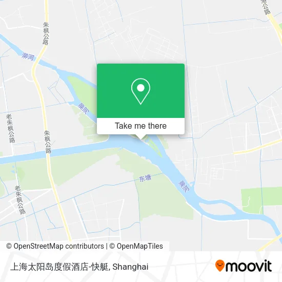 上海太阳岛度假酒店-快艇 map