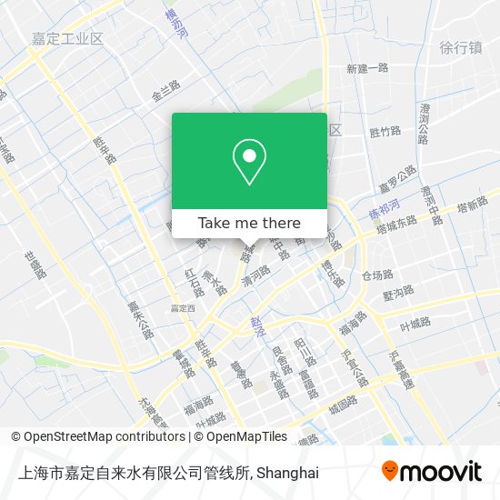 上海市嘉定自来水有限公司管线所 map