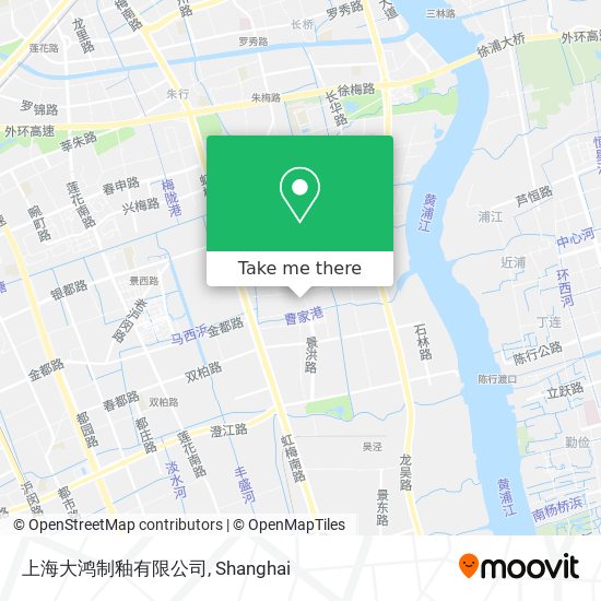 上海大鸿制釉有限公司 map