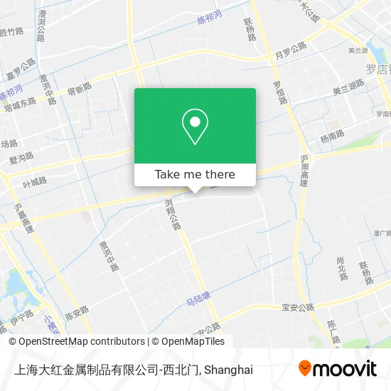 上海大红金属制品有限公司-西北门 map