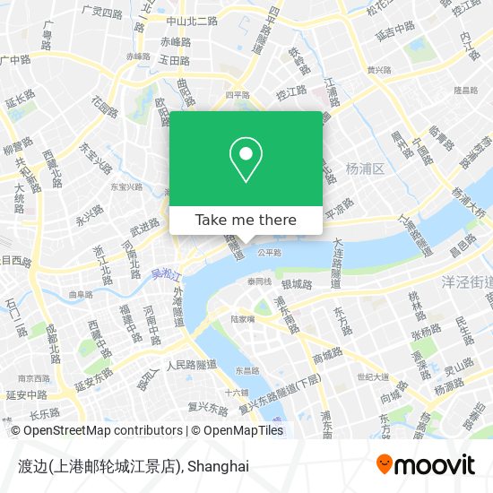 渡边(上港邮轮城江景店) map