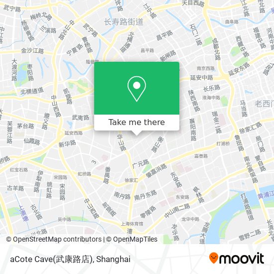 aCote Cave(武康路店) map
