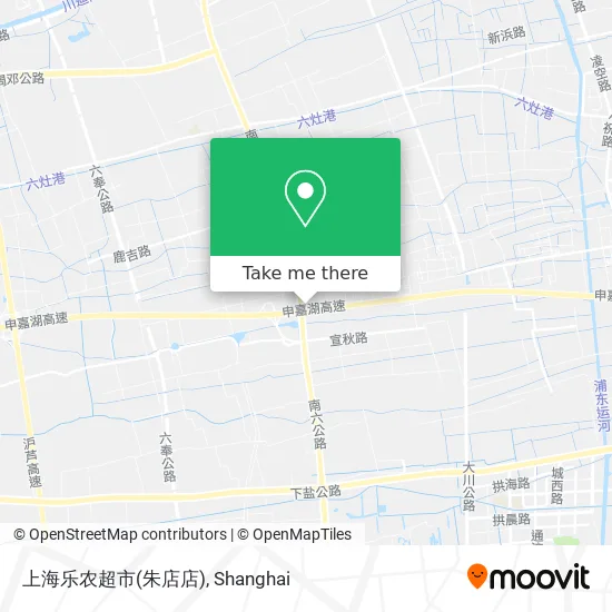 上海乐农超市(朱店店) map