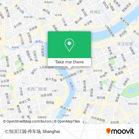 仁恒滨江园-停车场 map