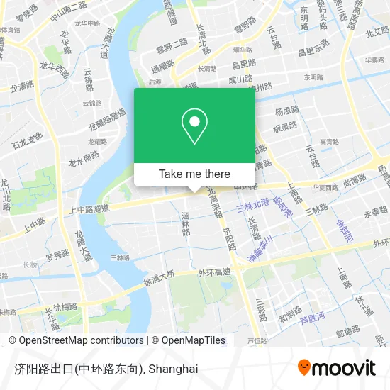 济阳路出口(中环路东向) map