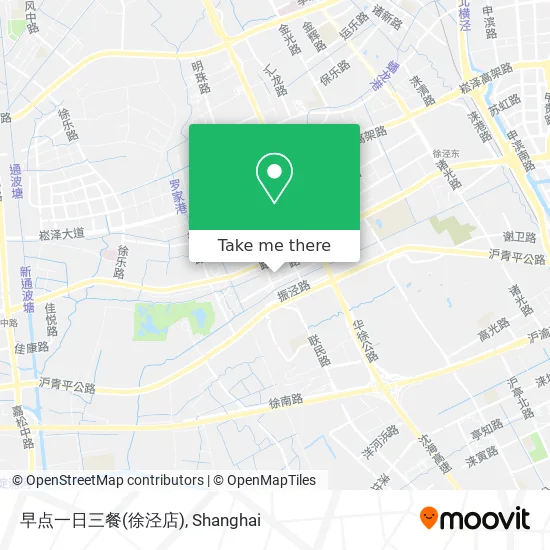 早点一日三餐(徐泾店) map