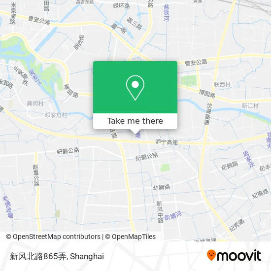 新风北路865弄 map