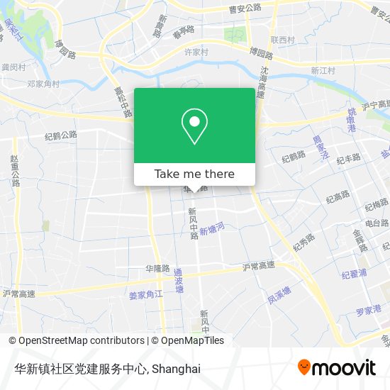 华新镇社区党建服务中心 map