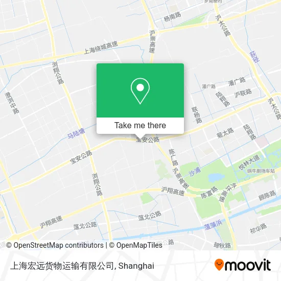 上海宏远货物运输有限公司 map