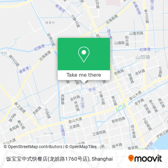 饭宝宝中式快餐店(龙皓路1760号店) map