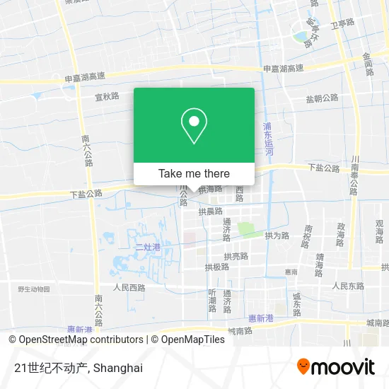 21世纪不动产 map
