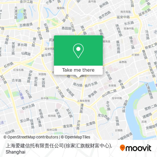 上海爱建信托有限责任公司(徐家汇旗舰财富中心) map