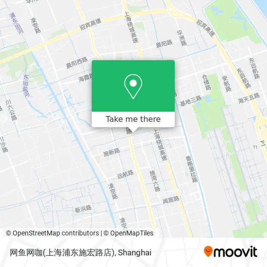 网鱼网咖(上海浦东施宏路店) map
