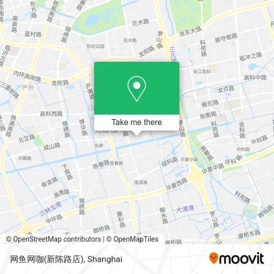 网鱼网咖(新陈路店) map