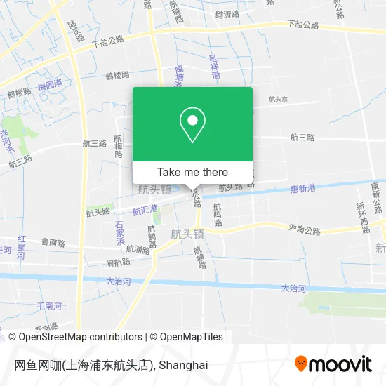 网鱼网咖(上海浦东航头店) map