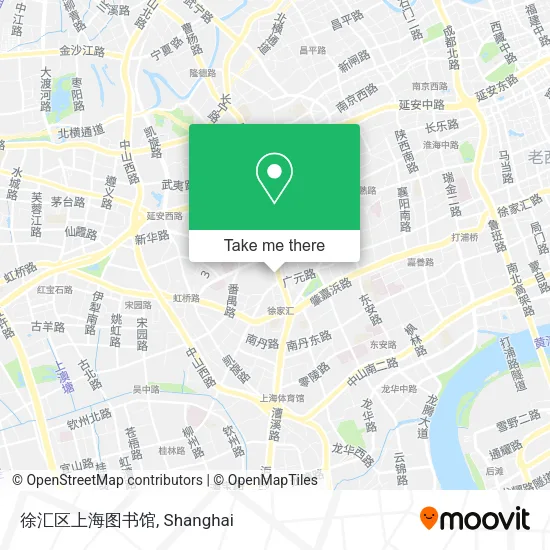徐汇区上海图书馆 map