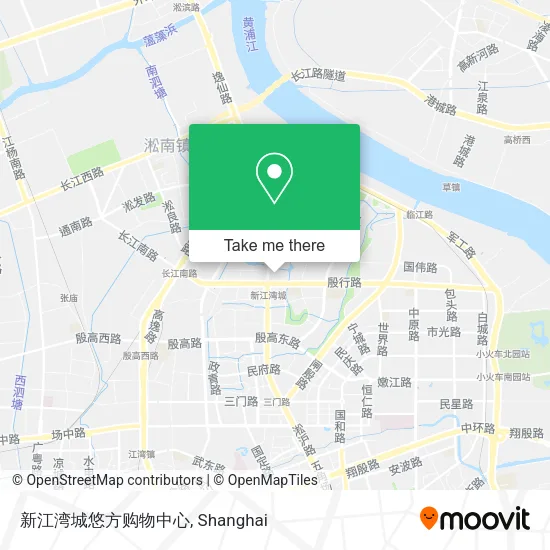 新江湾城悠方购物中心 map