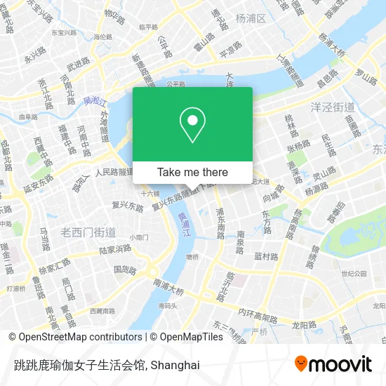 跳跳鹿瑜伽女子生活会馆 map