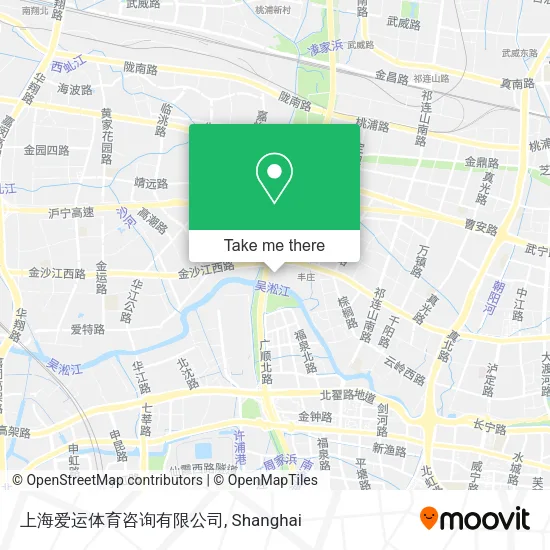 上海爱运体育咨询有限公司 map