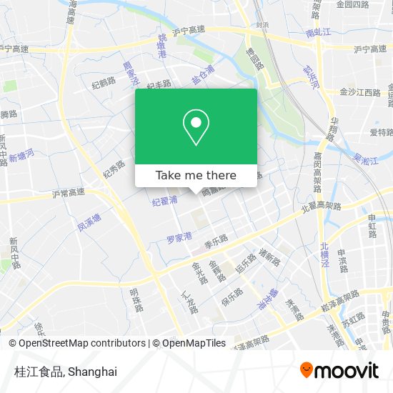 桂江食品 map