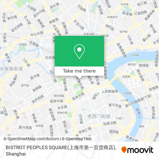 BISTROT PEOPLES SQUARE(上海市第一百货商店) map