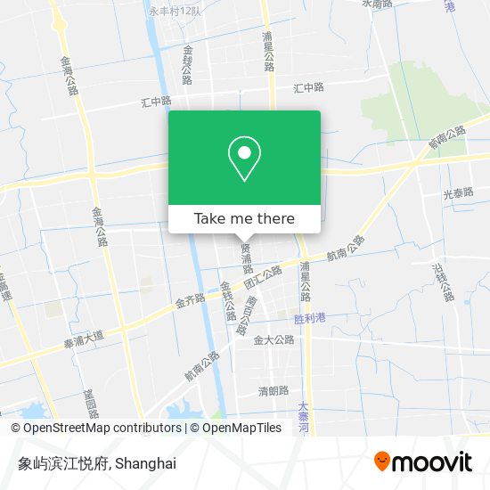 象屿滨江悦府 map