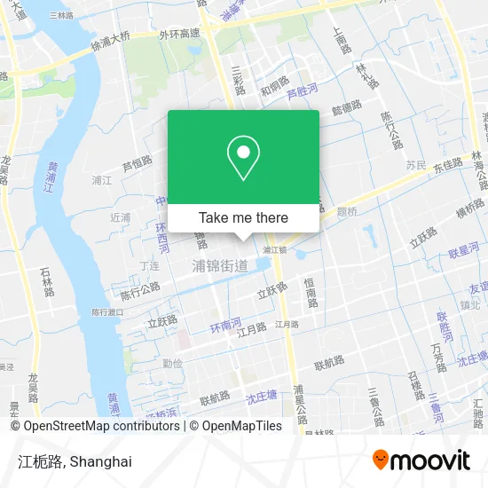 江栀路 map
