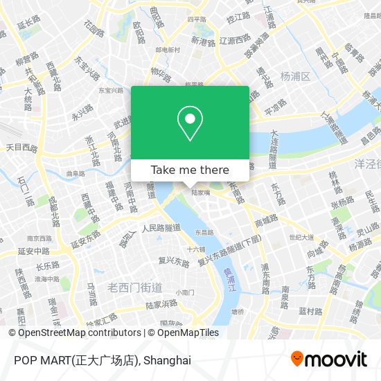 POP MART(正大广场店) map