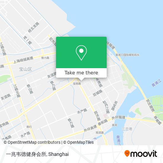 一兆韦德健身会所 map