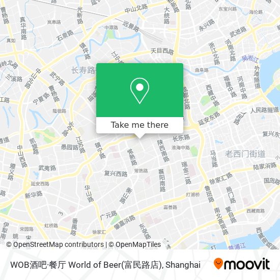 WOB酒吧·餐厅 World of Beer(富民路店) map