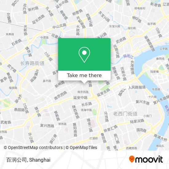 百润公司 map