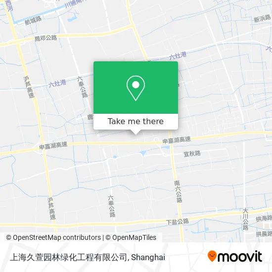 上海久萱园林绿化工程有限公司 map