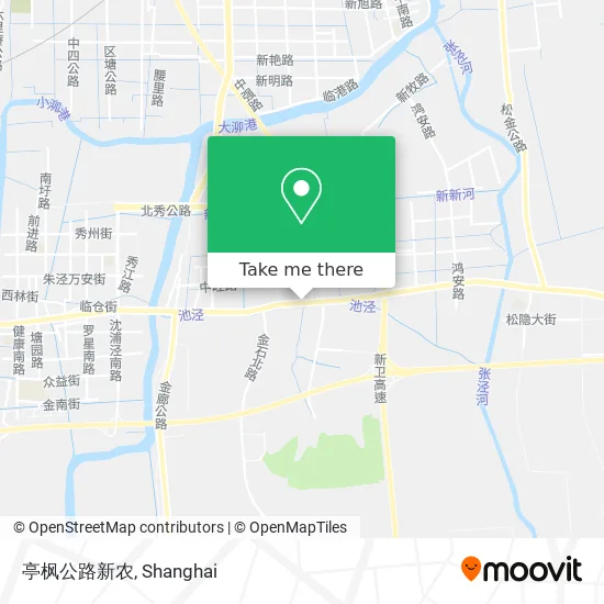 亭枫公路新农 map