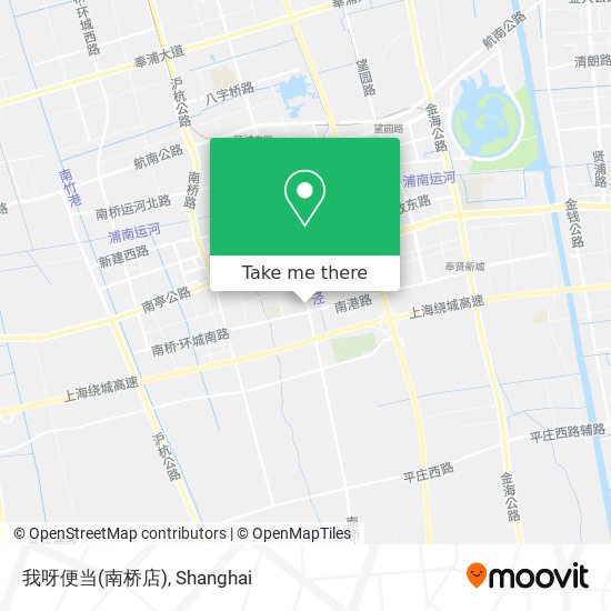 我呀便当(南桥店) map