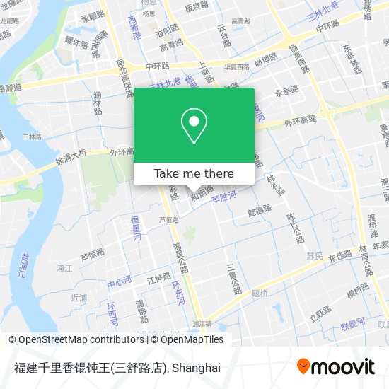 福建千里香馄饨王(三舒路店) map