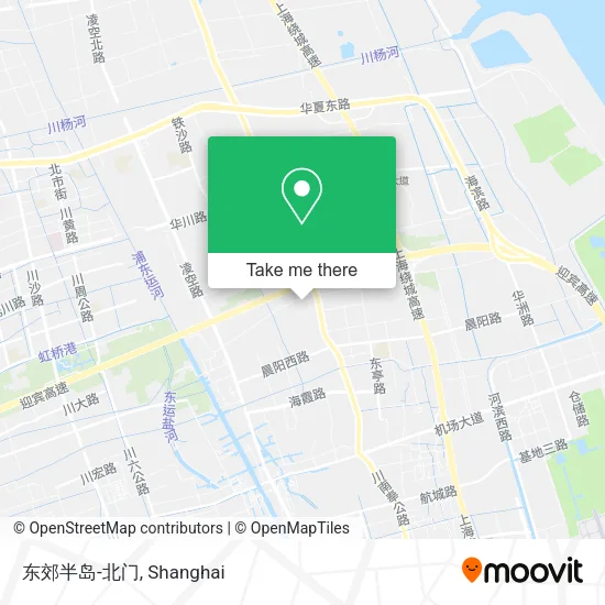 东郊半岛-北门 map