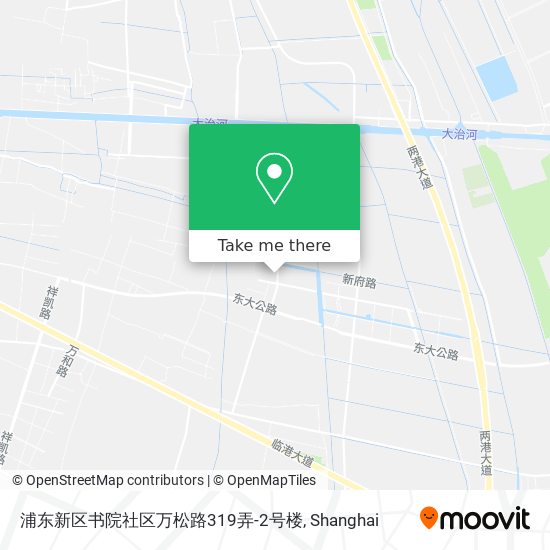 浦东新区书院社区万松路319弄-2号楼 map