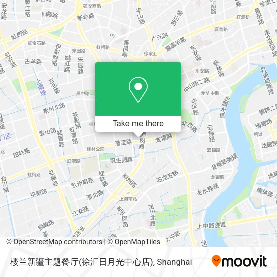 楼兰新疆主题餐厅(徐汇日月光中心店) map