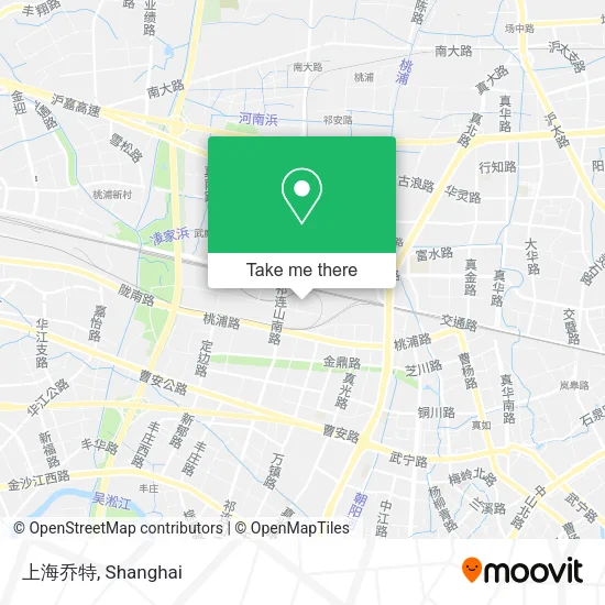 上海乔特 map