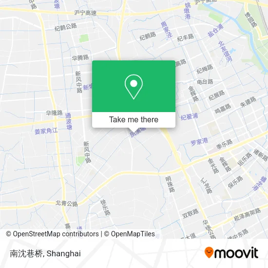 南沈巷桥 map