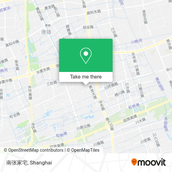 南张家宅 map