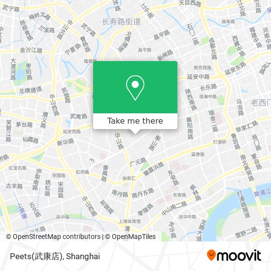 Peets(武康店) map
